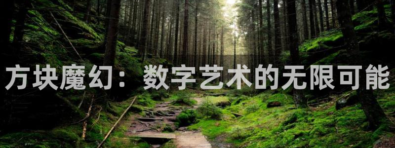 超凡国际app官方下载：方块魔幻：数字艺术的无限可能