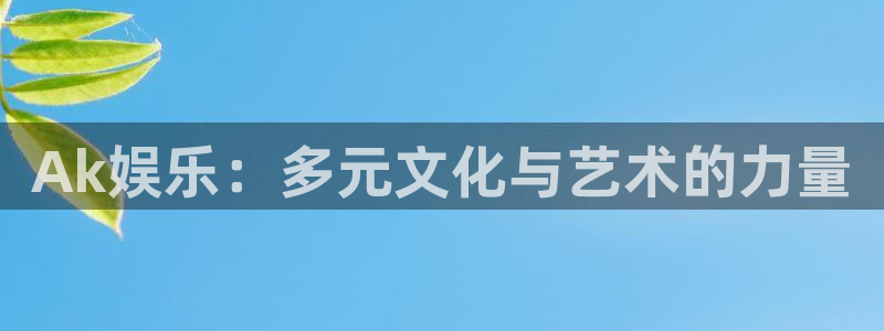 超凡国际服：Ak娱乐：多元文化与艺术的力量
